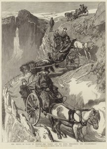 The Prince of Wales in Norway by Sydney Prior (after) Hall
