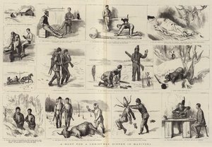 A Hunt for a Christmas Dinner in Manitoba