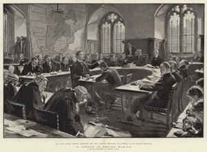 A Lesson in Empire Making by Sydney Prior Hall