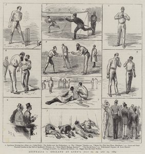 Australia Versus England at Lord