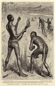 Borrowed Plumes, a Custom on the West Coast of Africa by Sydney Prior Hall