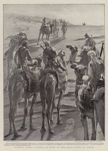 Friendly Arabs Scouting at Dawn on the Hills South of Sarras