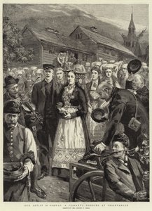 Our Artist in Norway, a Peasant