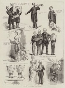 Our Village Concert by Sydney Prior Hall