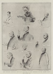 The Church Congress, Portrait Sketches at the Meetings in the Albert Hall