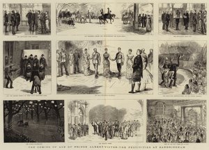 The Coming of Age of Prince Albert Victor, the Festivities at Sandringham by Sydney Prior Hall