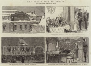 The Festivities in Russia by Sydney Prior Hall