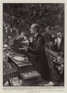 The Meeting of Parliament, Mr Balfour speaking in the Debate on the Address