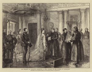 The Peasants of Smolensk Presenting a Holy Picture to the Duchess of Edinburgh