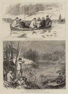 The Prince of Wales in Sweden by Sydney Prior Hall