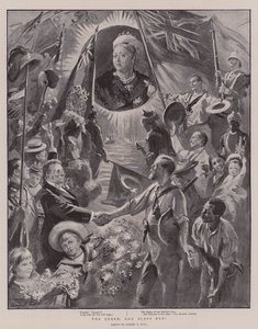 The Queen, God Bless Her! by Sydney Prior Hall