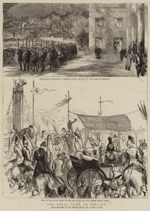 The Royal Visit to Ireland by Sydney Prior Hall