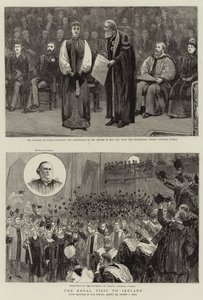 The Royal Visit to Ireland by Sydney Prior Hall