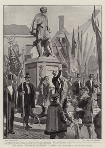 The Vandyck Tercentenary Celebrations at Antwerp, the Decoration of the Master