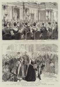 The Visit of the Prince of Wales to the German Emperor by Sydney Prior Hall
