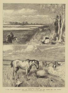 To the Great North-West with the Marquis of Lorne, XVII, the Prairie and The Rockies by Sydney Prior Hall