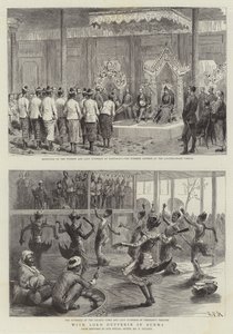 With Lord Dufferin in Burma