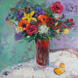 Fresh Flowers by Sylvia Paul