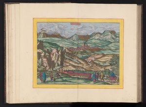 View of Alhama de Granada by Symon Novelanus (possibly)