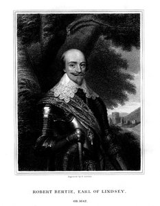 Robert Bertie, 1st Earl of Lindsey, 1827 by T. A. Dean