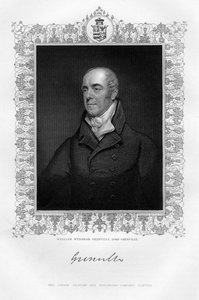 William Wyndham Grenville, 1st Baron Grenville, English politician
