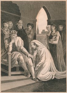 Queen of Richard II, Interceding for the Life of Simon Burley