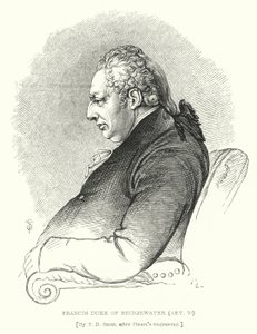 Francis, Duke of Bridgewater, Aet 70 by T. D. (after) Scott