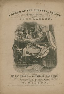 A dream of the Crystal Palace, a comic song by John La Bern by T. Hampson Jones