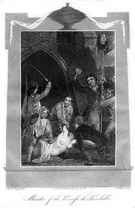 Murder of the Princess de Lamballe by T. Wallis