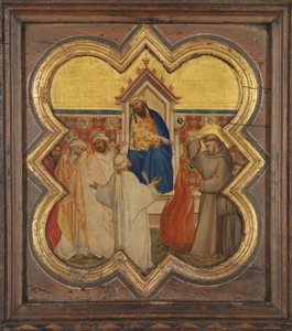 Trial by Fire Before the Sultan by Taddeo Gaddi