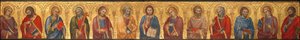 Christ and the Twelve Apostles by Taddeo di Bartolo
