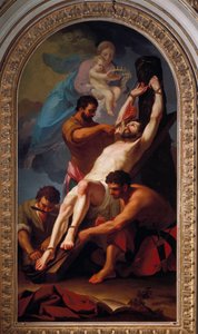 The Martyr of the Apostle Saint Barthelemy by Taddeusz (1727 1793) Kuntze