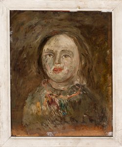 Head of a Girl by Tadeusz Makowski
