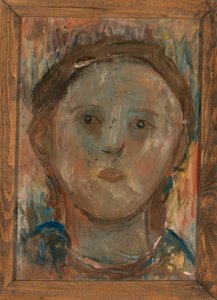 Head of a Little Girl by Tadeusz Makowski