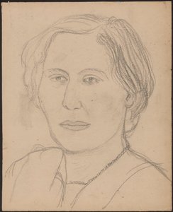 Head of a Woman by Tadeusz Makowski