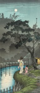 Moon in Sekiguchi by Takahashi Hiroaki