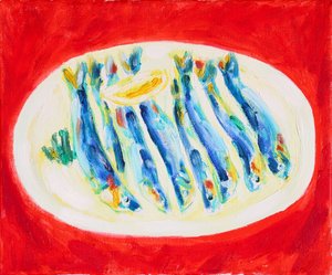 Blue Sardines With Lemon by Tamara Jare