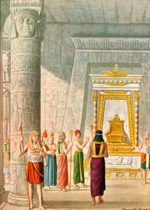 Egypt - Guardians of the Temple by Tancredi Scarpelli