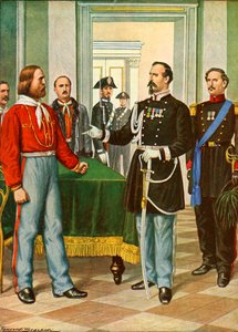 Garibaldi and General La Marmora