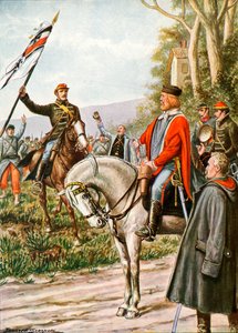 Garibaldi at Dijon by Tancredi Scarpelli