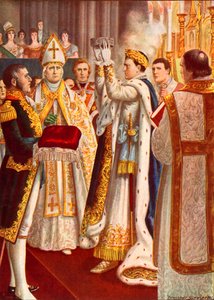 Napoleon Crowned King of Italy in Milan Cathedral