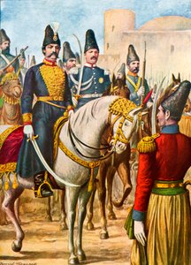Nasradin-Shah, king of Persia by Tancredi Scarpelli