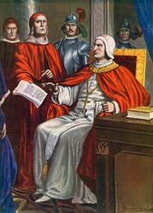 Pope Clement VI Commissions the Bishop of Ferrara to Take an Ultimatum to the Viscontis, 1351