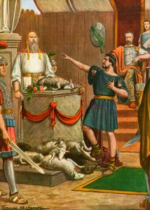 Sacrifice to the Gods by Tancredi Scarpelli