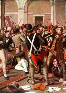 The Revolt of the Students of Turin University, 1821