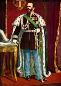 Victor Emanuel II, first king of Italy by Tancredi Scarpelli