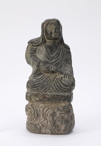 Small Statue of a Buddhist Priest