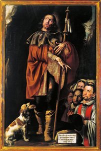 Painting of Saint Roch by Tanzio da Varallo