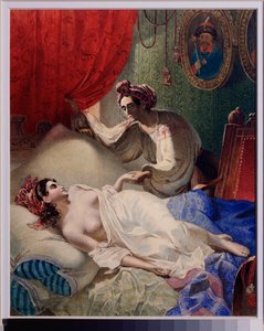 Illustration for the poem 