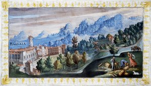 View of Bagnaia by Tarquinio Ligustri